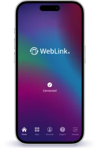 WebLink Host smartphone app WebLink Host smartphone app