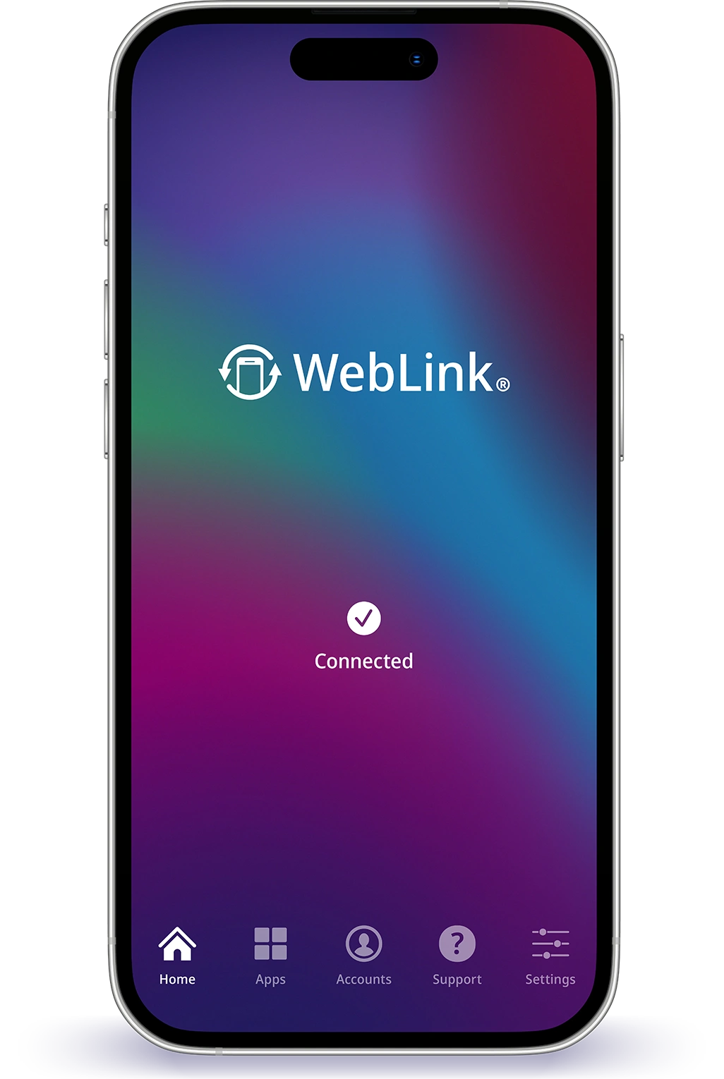 WebLink Host smartphone app